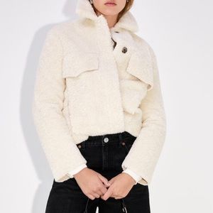 Zara Sherpa Overshirt